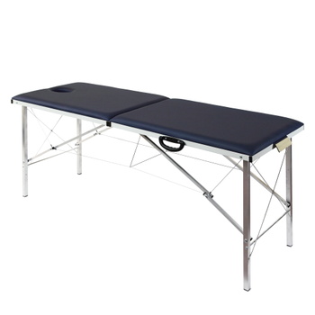 Складной массажный стол Heliox T185 синий